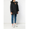 A.N.G.E.L.O. Vintage Cult Blue Wool and Fox Fur Coat - '80s Second hand