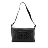 Secondhand Chanel CC Choco Bar Lambskin Shoulder Bag