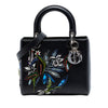 Dior Limited Edition Medium Smooth Calfskin Embroidered Beaded Floral Lady Dior Secondhand