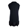 Secondhand Louis Vuitton Navy Wool Dress with Sequin Details - '10s