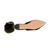 Secondhand Aquazzura Powder Puff Pompom Mule Flat - '10s