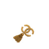 Chanel CC Gold Plated Tassel Lava Fringe Brooch Secondhand