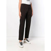 Romeo Gigli Black Pinstriped Trousers - '90s Second hand