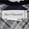 Karl Lagerfeld Blue and White Dress Suit - '80s Second hand