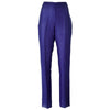 Romeo Gigli Electric Blue Trousers - 2000s Second hand