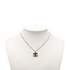 Chanel CC Brass Lacquered Pendant Necklace Secondhand