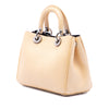Dior Mini Metallic Leather Diorissimo Satchel Secondhand