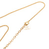 Dior Gold Plated CD Logo Pendant Necklace Secondhand