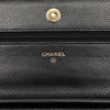 Chanel CC Quilted Caviar Wallet on Chain Secondhand