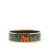 Hermès Wide Les Sangles Enamel Bangle 65 Secondhand