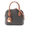 Celine Teen Honorine Triomphe Coated Canvas Satchel Secondhand