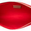Fendi Zucca Embroidered Canvas Zip Pouch Secondhand
