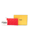 Fendi Zucca Embroidered Canvas Zip Pouch Secondhand