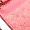 Chanel CC Quilted Caviar Wallet on Chain Secondhand