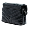 Saint Laurent Toy Matelasse Patent Monogram LouLou Crossbody Secondhand