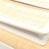 Burberry Pocket Raffia Satchel Secondhand