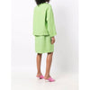 Chanel Apple Green Linen Dress Suit - '90s Second hand
