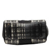 Secondhand Prada Tartan Saffiano Trimmed Tessuto Satchel