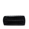 Chanel Medium Quilted Patent Just Mademoiselle Bowling Bag Secondhand