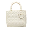 Secondhand Dior Medium Lambskin Cannage Lady Dior