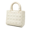 Secondhand Dior Medium Lambskin Cannage Lady Dior