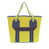 Hermès Toile and Clemence Pursangle Tote Secondhand