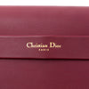 Dior Leather Convertible Flap Shoulder Bag Secondhand