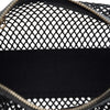Chanel CC Mesh and Shiny Lambskin Clutch with Chain Secondhand
