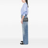 Chanel CC Mesh and Shiny Lambskin Clutch with Chain Secondhand