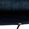Chanel Denim 19 Flap Wallet On Chain Secondhand