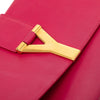 Saint Laurent Leather Chyc Ligne Clutch Secondhand