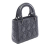 Dior Mini Ultra Matte Calfskin Cannage Lady Dior Secondhand