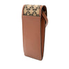 Celine Triomphe Textile Triomphe Phone Pouch Flap Crossbody Secondhand