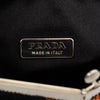 Prada Jacquard Kisslock Clutch with Chain Secondhand
