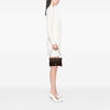 Prada Jacquard Kisslock Clutch with Chain Secondhand