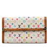 Secondhand Louis Vuitton Monogram Multicolore Porte Tresor International Wallet