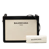 Balenciaga Canvas Navy Pochette Crossbody Secondhand