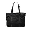 Prada Saffiano Trimmed Tessuto Tote Secondhand