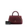 Chanel Small Shearling Coco Top Handle Bag Secondhand