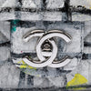 Chanel Medium Calfskin Hand Painted Graffiti Flap Secondhand