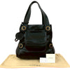 LOEWE Leather Anagram Drawstring Shoulder Bag Secondhand