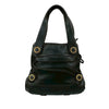 LOEWE Leather Anagram Drawstring Shoulder Bag Secondhand