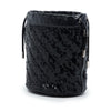 Gucci Small GG Marmont Sequined Diagonal Matelasse Calfskin Bucket Bag Secondhand