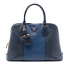 Prada Medium Bicolor Saffiano Lux Promenade Satchel Secondhand