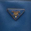 Prada Medium Bicolor Saffiano Lux Promenade Satchel Secondhand