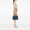 Prada Medium Bicolor Saffiano Lux Promenade Satchel Secondhand