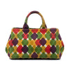 Prada Canvas Canapa Stampata Tote Secondhand