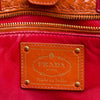Prada Medium Bicolor Woven Goatskin Madras Shopping Tote Secondhand
