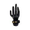 Saint Laurent Studded Calfskin De Force Bracelet Secondhand