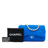 Chanel Jumbo Classic Perforated Jersey Single Flap Secondhand